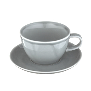 Кофейная пара RISE 210 мл серая